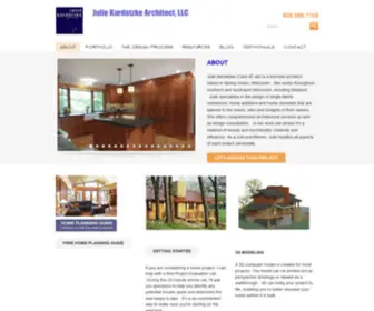 Jkarchitecture.com(Architect specializing in new custom homes) Screenshot