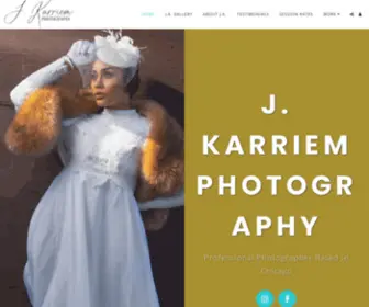 Jkarriem.com(J. Karriem Photography) Screenshot