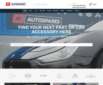 Jkautospares.co.uk(Car Parts Northern Ireland) Screenshot