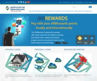 JKB.com(Jordan Kuwait Bank) Screenshot