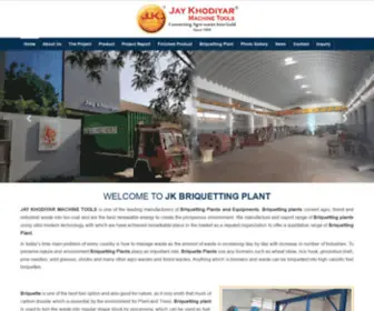 JKbriquettingplant.com(JK Briquetting Plant) Screenshot