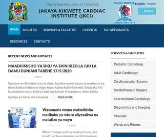 Jkci.or.tz(Jakaya Kikwete Cardiac Institute (JKCI)) Screenshot