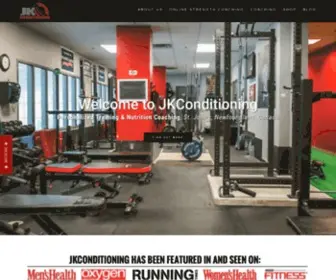 Jkconditioning.com(Hip hinge) Screenshot