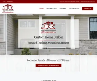 Jkconstructionmn.com(Residential & Commercial Construction) Screenshot