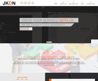JKDnsolution.com(Best Website Design and Mobile App Development company in India) Screenshot