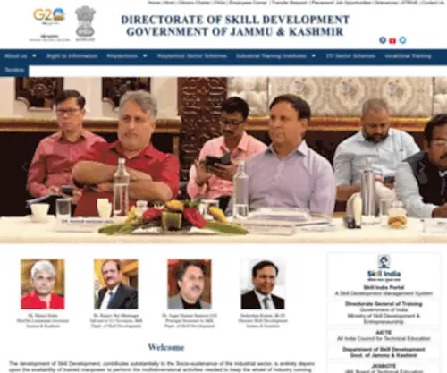 JKDSD.in(Directorate of Skill Development) Screenshot