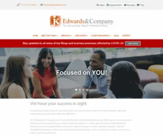 Jkedwards.com(JK Edwards & Company) Screenshot