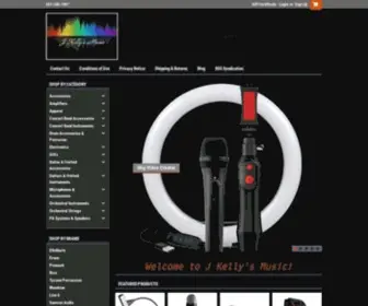 Jkellysmusic.com(J Kelly&#039;s Music) Screenshot