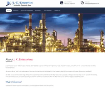 Jkenterprises.co.in(J. K. Enterprises) Screenshot