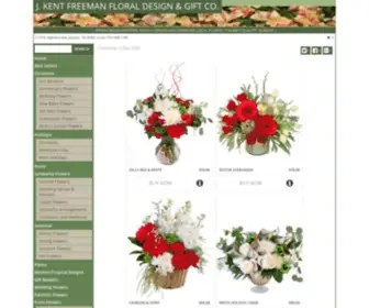 Jkentfreemanfloral.com(Jackson Florist) Screenshot