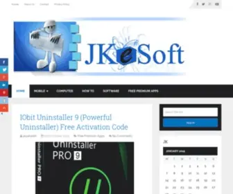 Jkesoft.com(JK eSoft) Screenshot