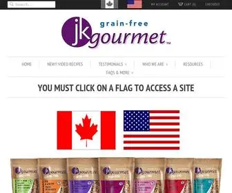 Jkgourmet.com(JK Gourmet) Screenshot