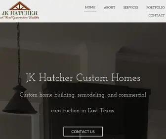 Jkhatchercustomhomes.com(JK Hatcher Homes) Screenshot