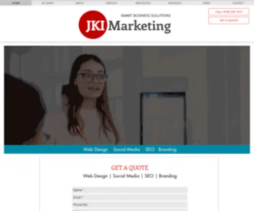 Jkimarketing.com(JKI Marketing) Screenshot