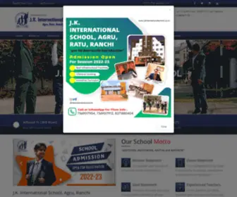 Jkinternationalschool.co.in(JK School) Screenshot