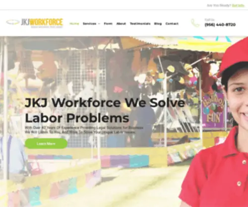 JKjworkforce.com(JKJ Workforce) Screenshot
