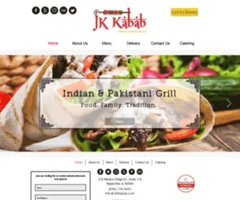 Jkkabab.com(JK Kabab) Screenshot