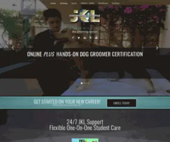 JKLgrooming.com(Online Dog Grooming Course) Screenshot