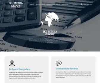 JKlmediagroup.com(JKL Media Group Connecting Businesses to Customers) Screenshot