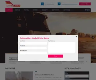 Jklogisticsgroup.com(Jaykay Group Logistics and freight forwarding Services in India) Screenshot
