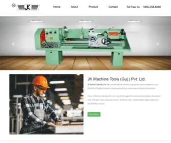 Jkmachinetools.net(Jk Machine Tools) Screenshot