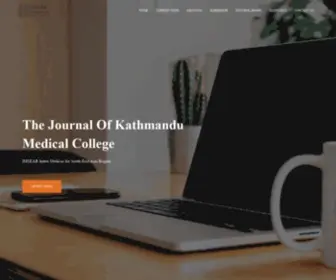 JKMC.com.np(Journal of Kathmandu Medical College) Screenshot