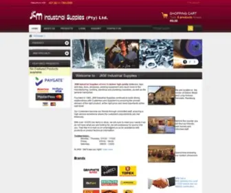 JKM.co.za(JKM Industrial Supplies) Screenshot
