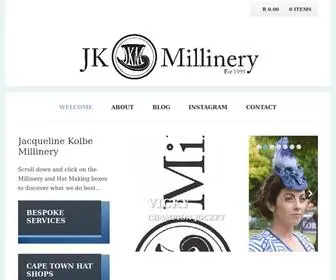 Jkmillinery.com(JKM Creating Fashionable Ranges of Hats and Caps) Screenshot