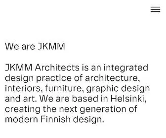 JKMM.fi(JKMM Architects) Screenshot