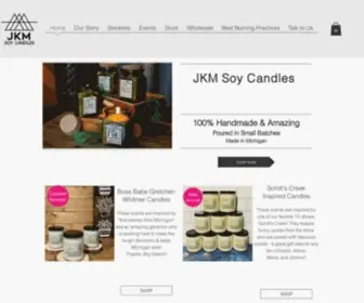 JKmsoycandles.com(JKM Soy Candles) Screenshot
