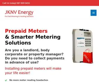 JKnvenergy.co.za(Prepaid Meters & Smart Vending Solutions) Screenshot