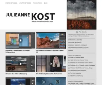 Jkost.com(Julieanne Kost's Blog) Screenshot