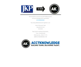 JKpco.com(JKP Staffing & Search) Screenshot