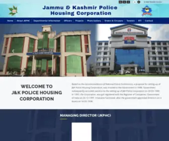 JKPHC.in(J&K Police Housing Corporation) Screenshot