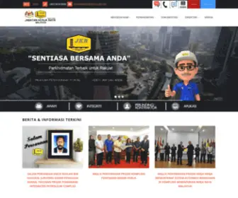 JKR.gov.my(Ibu Pejabat Jabatan Kerja Raya Malaysia) Screenshot