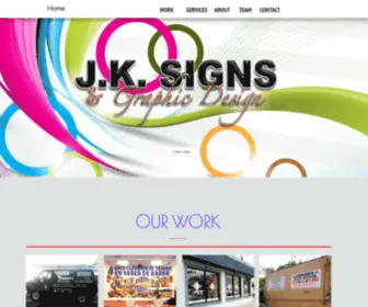 Jksignsgraphics.com(Jksignsgraphics) Screenshot