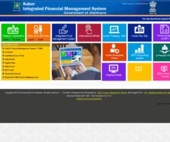 Jkuber.gov.in(Kuber Integrated Financial Management System Govt) Screenshot