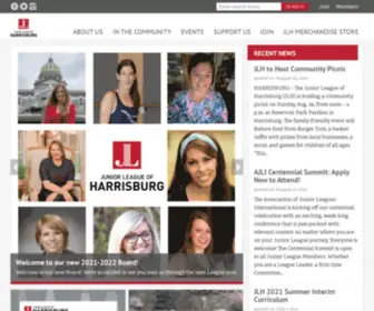 JL-HBG.com(Junior League of Harrisburg) Screenshot