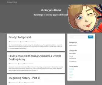 JL-Soryu.com(Ramblings of a nerdy guy in Edinburgh) Screenshot
