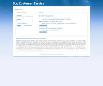 Jlablankets.com(JLA Customer Service) Screenshot