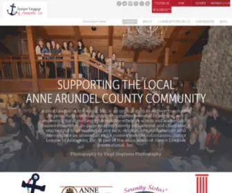 Jlannapolis.org(Junior League of Annapolis) Screenshot