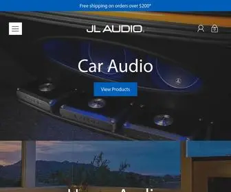 Jlaudio.com(JL Audio) Screenshot