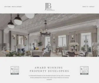 JLBpropertydevelopments.com(JLB Property Developments) Screenshot