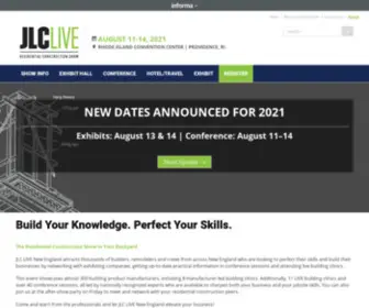 JLclive.com(JLC LIVE Residential Construction Show) Screenshot