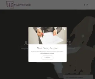 JLcnotaryservice.com(Notary Signing Agent) Screenshot