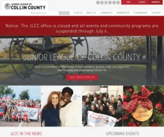 Jlcollincounty.org(The Junior League of Collin County) Screenshot