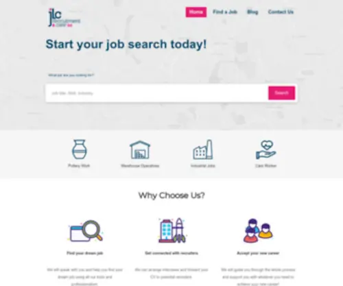 JLcrecruitmentandcare.co.uk(JLcrecruitmentandcare) Screenshot