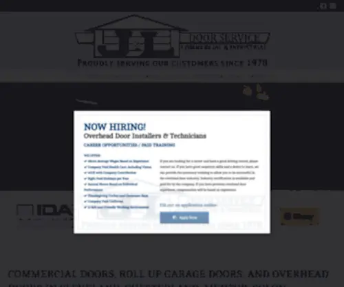 Jldoor.com(Commercial Doors) Screenshot