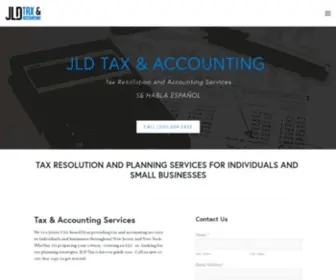 JLdtax.com(JLD TAX & ACCOUNTING) Screenshot