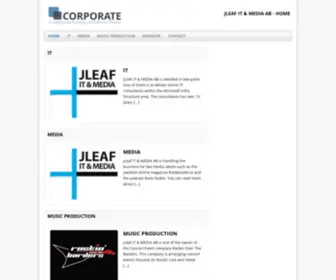 Jleaf.se(JLeaf IT & Media AB) Screenshot